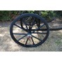 EZ Entry Horse Cart-Pony Size 55"/60" Straight Shafts w/24" Solid Rubber Tires